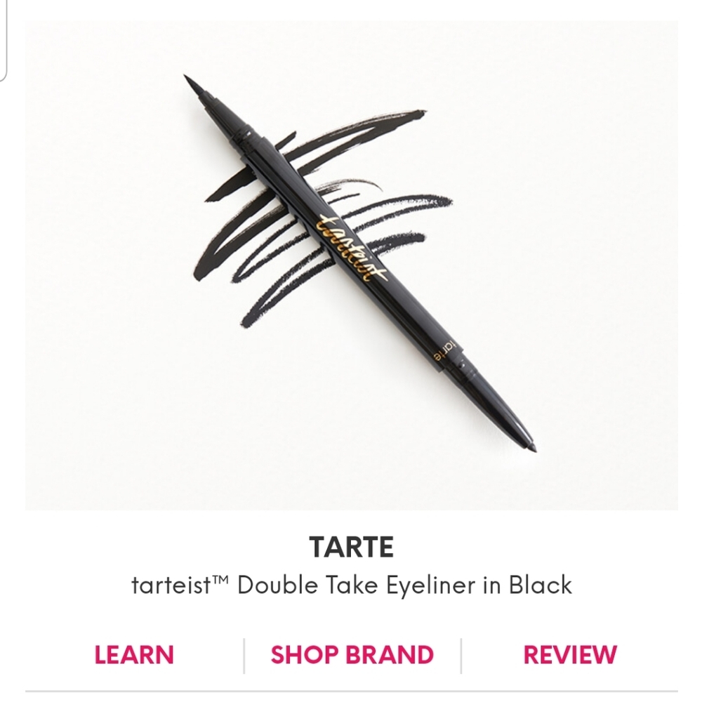 NWT 2/$15,3/$20 Tarte Tarteist Eyeliner in Black